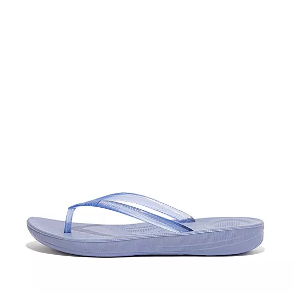 FitFlop IQUSHION Transparent Zehentrenner Damen Lavendel | 35234937